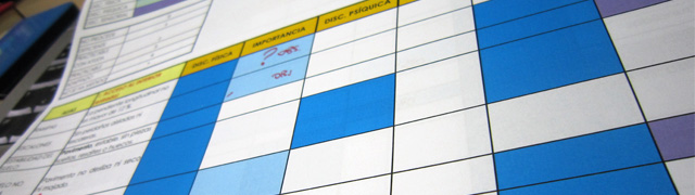 hoja de cálculo